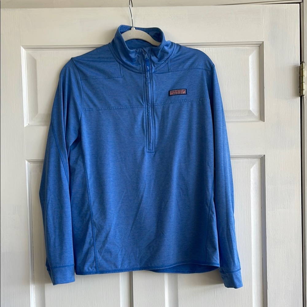 Vineyard Vines Blue Relaxed Long Sleeve Sweatshirt